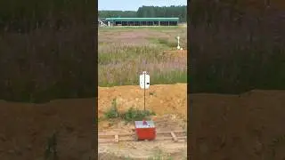 Shooting at a moving target at a long distance [370 meters]