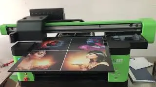 The latest UV printer/glass printer /Control panel printer in 2019.