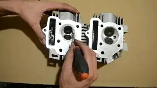 Отличия головок цилиндра Alpha 110, Delta, Active, Pitbike. Откуда берётся МОЩНОСТЬ?