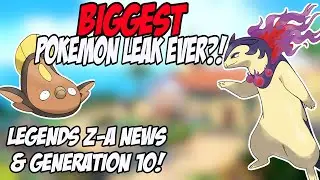 POKEMON LEGENDS Z-A LEAKS & GENERATION 10?! Insane News!