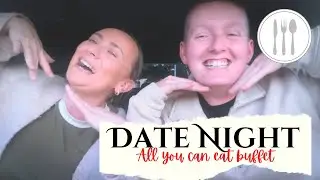 DATE NIGHT WITH KATIE | COME TO A BUFFET WITH US! BONUS UPLOAD  #date #love  #buffet