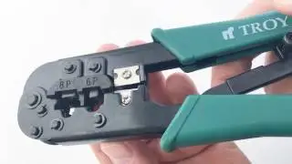 TROY 24008 Telefon ve Bilgisayar Soketi Sıkma Pensesi
