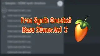 Free EDM synth Bass oneshot 20wav VOL.2