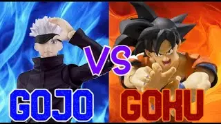 Goku VS Gojo! Stop Motion battle @Frieza_SM