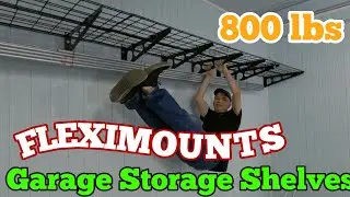 How to Add Garage Storage: FLEXIMOUNTS Shelves