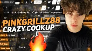 Pinkgrillz88 Cooking Up 5 CRAZY Beats From Scratch 🥵
