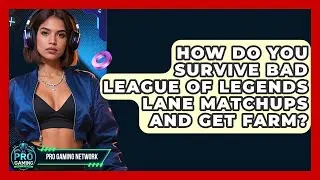 How Do You Survive Bad League Of Legends Lane Matchups And Get Farm? - Pro Gaming Network