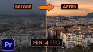 DJI Mini 4 Pro Colorgrading Tutorial - WITHOUT LUT'S