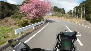 【4K】 tenere700 countryside riding 【Engine Sound Only】