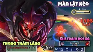 Màn Gánh Team Lật Kèo Bằng Vân Ca Full Dame " Trong Thầm Lặng " Khi Đồng Đội Bất Lực Chịu Thua