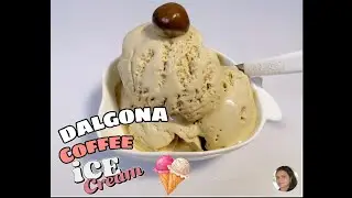 Dalgona Coffee Ice Cream|Easy & Tasty Coffee Ice Cream recipe|Coffee Ice Cream|Rinju's Food Circle