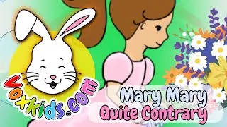🌈 Mary Mary Quite Contrary, How Does Your Garden Grow 🌸 Hand-Drawn Nursery Rhyme 🌟 Adventures UK