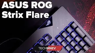 Клавиатура ASUS ROG Strix Flare Cherry MX RED - эстетам посвящается.