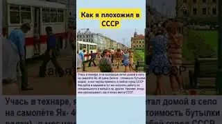 Как я плохо жил в СССР! 