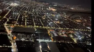 Despegue nocturno de Bogota Avianca Airbus A320 Star Alliance