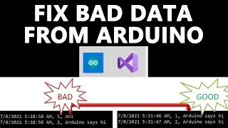 Fix Bad Data From Serial Port Arduino With C#