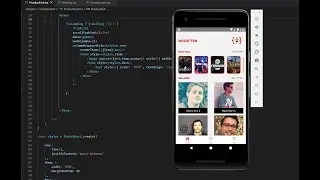 Kết hợp ScrollView với FlatList trong react native