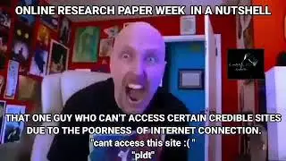 Online research paper week in a nutshell