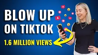 TIKTOK Growth SECRETS - Zero to 1.6 Million TIKTOK Views