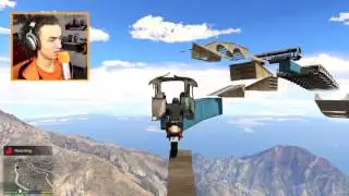 IMPOSSIBLE MODDED BIKE PARKOUR! GTA 5 Mods Funny Moments