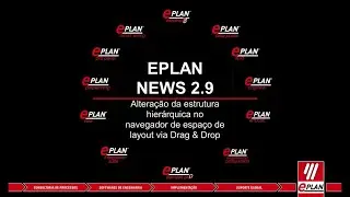 EPLAN   NEWS 2 9   Alteração da estrutura hierárquica no navegador de espaço de layout