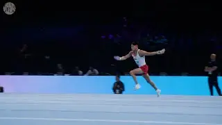 Yul Moldauer (USA) - FX - Podium Training - 2023 World Championships Antwerp
