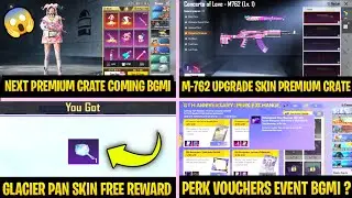 🔴Bgmi Next Premium Crate | M-762 Update Skin Coming In Bgmi ? | Perk Voucher Event Not Coming Bgmi 