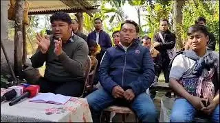 Jaysing Durong pen Team Karbi Anglong aphan non malom election campaign aputhak karbok pon.