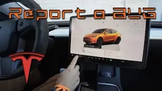 How to Report a Bug to Tesla, Climate Control UI covers Wipers UI!