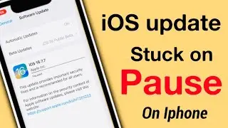 Iphone Update Stuck On Pause Fix It