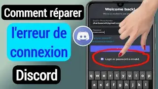 Comment réparer une erreur de connexion dans Discord (2022) | Fix Discord Login Error