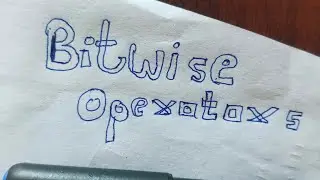bitwise operators in programming languages (python, c++, java, etc) explained