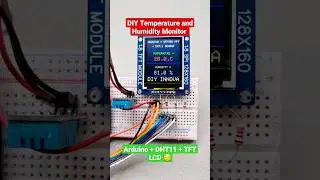 Building Your Own Temperature and Humidity Monitor with Arduino and DHT11 😲😲 