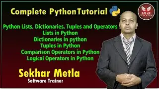pythoncourse, Python Lists, Dictionaries, Tuples and Operators ,| Eagle Education
