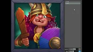 Kid. Spine animation
