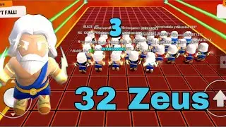 32 Zeus In One Legendary Block Dash World Record |stumble guys|#shorts #stumbleguys #youtube #video