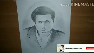 How to   Draw  of Genius Ramanujan  (22 dec happy mathematics day)