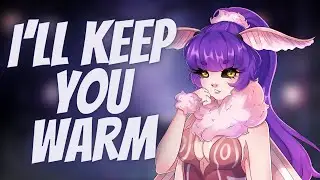 Motherly moth girlfriend smothers you with fluffy cuddles (F4A) [ASMR] [Doting] [Cocooning]