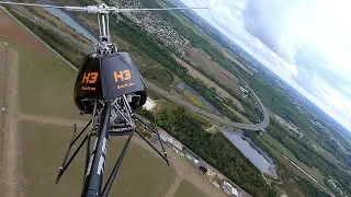 Dynali H3 failures and autorotations with an ultra light helicopter - LOW FUEL HELICOPTER LIFE
