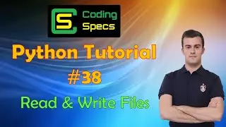 Python Tutorial #38 - Read & Write Files