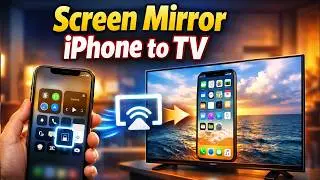 How to Screen Mirror iPhone to Smart TV | Mirror your iPhone or iPad to a TV or Mac
