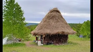 Кровля из сена. Поместье Ушаковых. Практика жизни. Ориана