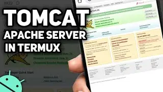Installing Tomcat Apache Server in Termux | No Root