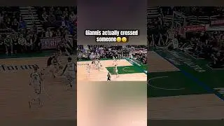 Crossed him than dunked on him😣😨 #shorts