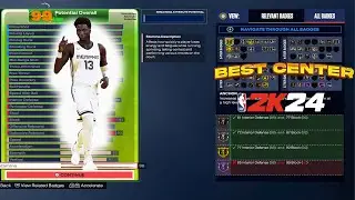 BEST LOCKDOWN AND POPPER BUILD IN NBA 2K24 NEXT GEN! BEST VERSATILE BIGMAN BUILD!