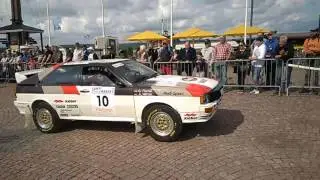 Ceremonial Start - Lahti Historic Rally 2016. Lahti, Finland. #Rally #Audi #Porsche #Lancia #Ford