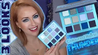 Coloured Raine THUNDER Palette Review + 3 LOOKS | Steff's Beauty Stash