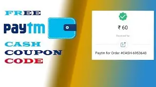GET FREE PAYTM CASH 60 RUPEES IN YOUR PAYTM WALLET(no more)
