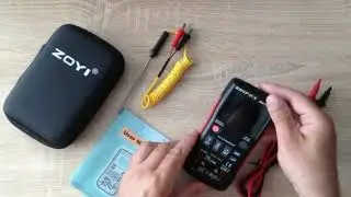 ZOYI ZT-X Digital Multimeter ac dc voltmeter true rms auto range multimeter with NCV DATA HOLD LCD