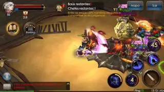 Legacy Of Discord - Gameplay fazendo saque